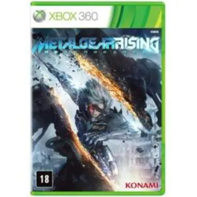 Saindo por R$ 8,91: [RICARDO ELETRO] Jogo Metal Gear: Rising Revengeance para Xbox 360 (X360)  - R$8,91 | Pelando