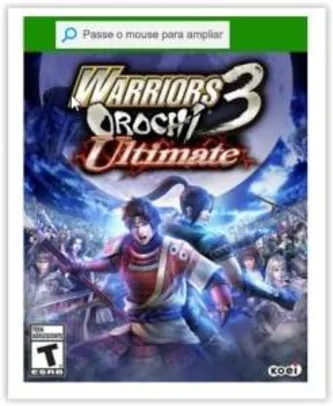 [Submarino] Xbox One - Warriors Orochi 3 Ultimate por R$ 65