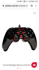 Controle Redragon Seymur 2 Para PC G806-1