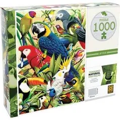 [Americanas] Quebra-cabeça 1000 Peças Aves - Grow por R$ 27