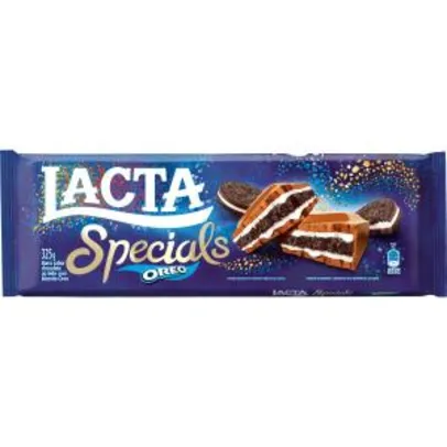 [Loja Física] Chocolate Lacta Specials Oreo ou Chocobiscuit 325g - R$15