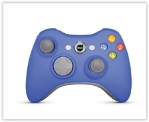 Controle Dazz PC/ Xbox 360 Azul - 624503 R$ 70