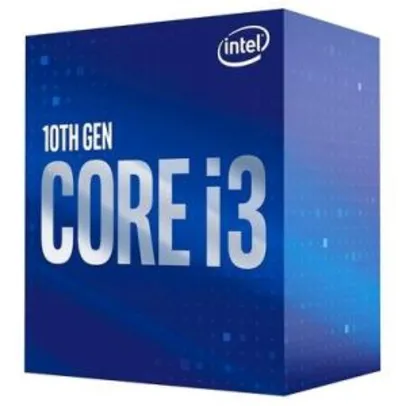 Processador Intel Core i3-10100F, Cache 6MB, 4.30 GHz, LGA 1200 R$600