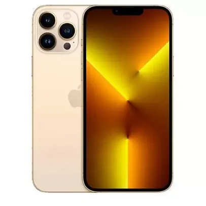 iPhone 13 Pro Max Apple (128GB) Dourado, Tela de 6,7”, 5G e Câmera Pro de 12 MP 