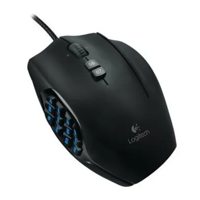 Mouse Gamer Logitech G600 MMO, RGB Lightsync, 20 Botões, 8200 DPI | R$250
