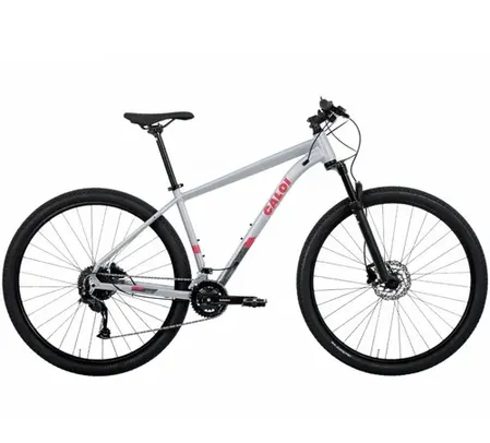 Saindo por R$ 1999: Bicicleta Caloi Explorer Comp Alivio Cinza e Vermelho | Pelando