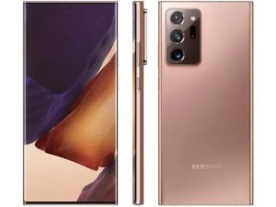 Samsung Galaxy Note20 Ultra Bronze 256GB, 12GB RAM | R$6.999