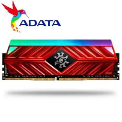 Memória Adata XPG Spectrix D41 Vermelha, RGB, 8GB, 3000MHz, DDR4, CL16