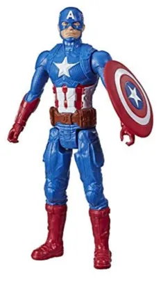 ( PRIME ) Boneco Titan Hero Marvel Capitão América - E7877 - Hasbro | R$60