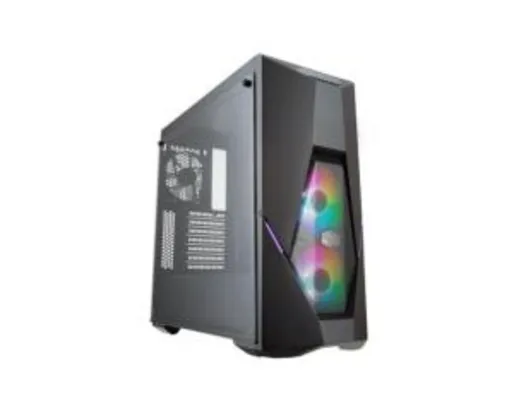 Gabinete Gamer Cooler Master MasterBox K500 ARGB | R$540