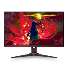 Monitor Gamer AOC Speed 23,8" LED 1ms 75Hz FHD FreeSync VGA/HDMI, 24G2HE5 | R$859