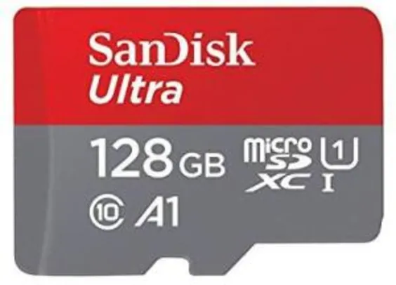 SanDisk Ultra Cartão de Memória com Adaptador 64GB Classe 10 | Frete Grátis Prime