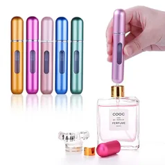 Garrafa De Perfume Recarregável, Recipiente Líquido para Cosméticos, Spray 5ml