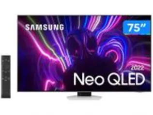 Smart TV 75” 4K Neo QLED Samsung QN75QN85BA Clientes Ouro