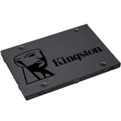 SSD Kingston 2.5´ 960GB A400 SATA III Leituras: 500MBs | R$603