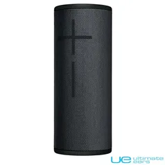 Caixa de Som Bluetooth Ultimate Ears Boom3 Preta Som 360º, Bateria de Até 15h, à Prova D´água IP67 e Antichoque