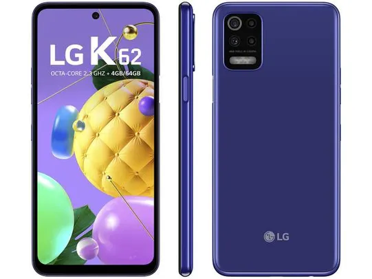 Smartphone LG K62 64GB Azul