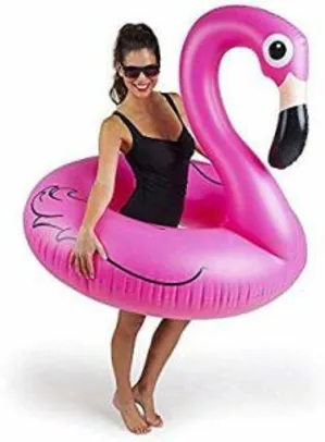 Boia inflável flamingo 120cm