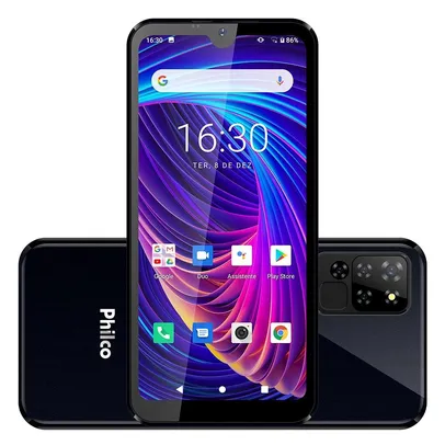 Smartphone Philco Hit P8, 3GB RAM, 64GB, Octa Core, Câmera 13MP, Tela Infinita 6, Dark Blue - 98253014