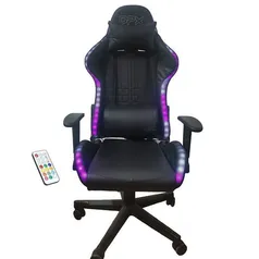 [AME R$508 AME super caçador R$356] Cadeira Gamer Giratoria com Led Preta GT15 Max - DPX