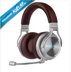 Headset Sem Fio Gamer Corsair Virtuoso SE Premium, RGB, Som Surround 7.1, Drivers 50mm, Múltiplas Plataformas, Expresso R$999