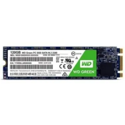 SSD WD GREEN M.2 120GB WDS120G2G0B