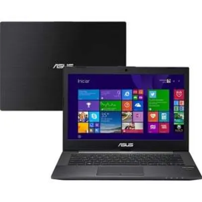 [Americanas] Notebook ASUS PU401LA-WO075P Intel Core i7 6GB 500GB LED 14" Windows 8 Pro - Preto por R$ 2111