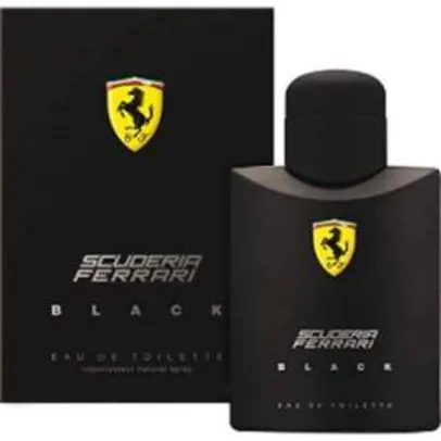 [Sou Barato]Perfume Ferrari Black Masculino Eau de Toilette 125ml por R$149