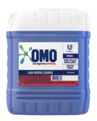 Detergente Líquido Omo Profissional Lavagem Perfeita 7L - R$57