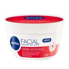 Creme Antissinais Facial Nivea 100g R$18