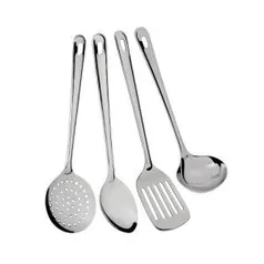 Conjunto De Gadgets Utensilios Inox 4 Peças - Euro | R$10