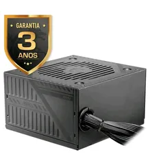 Fonte MSI MAG A500DN, ATX, 500W, 80 PLUS, PFC Ativo, Entrada Bivolt, Preto - 306-7ZP6A22-809