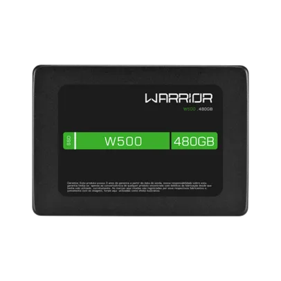 [cupom + AME R$302] SSD Gamer 2,5 POL. 480GB - Warrior W500 + BRINDE*