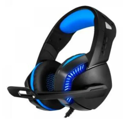Headset Gamer Elite Fog-0496 Leadership Azul | R$109