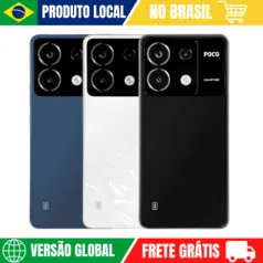 [No Brasil] Smartphone Xiaomi Poco X6 5G Versão Global | Smartphone 5G , ROM Global