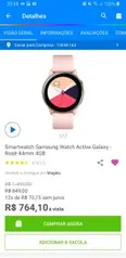 Galaxy Watch Active Rose