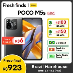 [Do Brasil]  Smartphone Poco M5S 256GB / 8GB