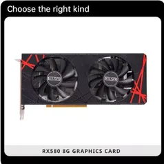 Placa gráfica ELSA Gaming, Radeon RX 580, 8GB