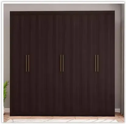 Guarda-Roupa Casal Bartira Ville com 6 Portas e 2 Gavetas