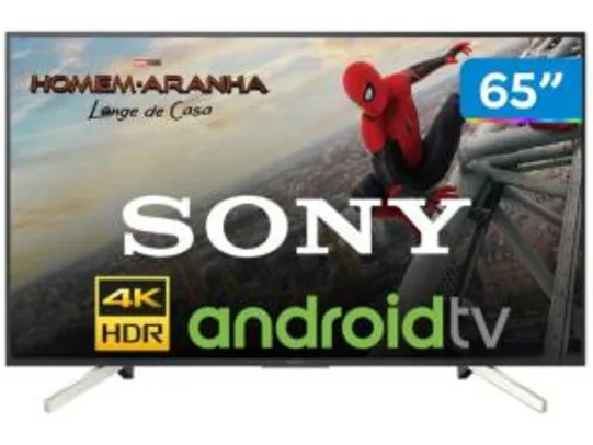 Smart TV Android LED 65" Sony 4K KD-65X755F | R$3.590