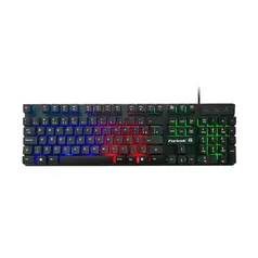 Teclado Gamer Fortrek G Blackfire, LED, Multimídia, ABNT2 - 70578 - Teclado 