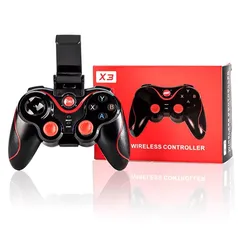 [Do Brasil/App/Moedas R$ 43,55]  Controle de Jogo Sem fio Gamepad  X3