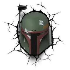 Luminária 3D Boba Fett Star Wars