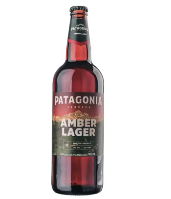 [L3P2 / REC] Cerveja Patagonia Amber Lager, 740ml, Garrafa