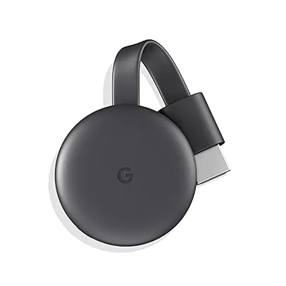 Google Chromecast 3 - Transmita seu conteúdo de onde e quando quiser | Streaming em Full HD