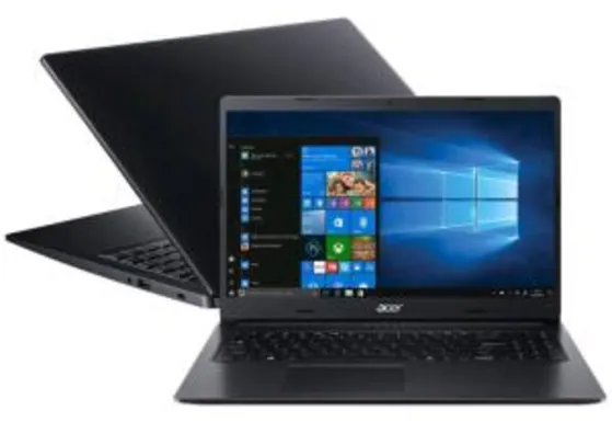 (Cliente Ouro) Notebook Acer Aspire 3 AMD Ryzen 5 - 8GB 256GB SSD 15,6 - R$3514