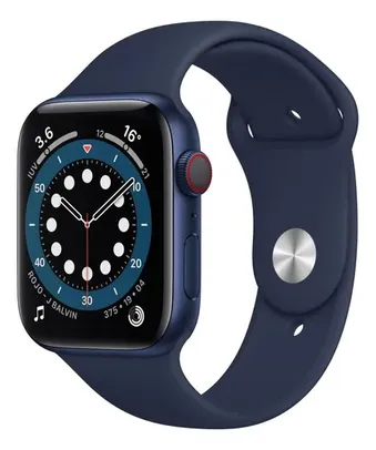 Apple Watch  Series 6 (GPS+Cellular) - Caixa de  alumínio azul 44 mm