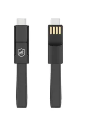 Cabo curto Slim 3 em 1 - Micro USB / Lightning / Tipo C - Gshield