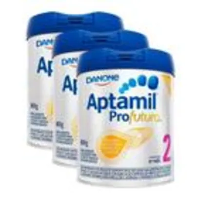 Fórmula Infantil Aptamil Profutura 2 800g - Kit com 3 unidades