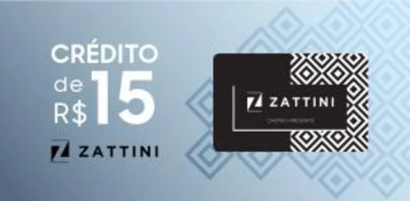 Crédito de R$15 na Zattini para Samsung Members